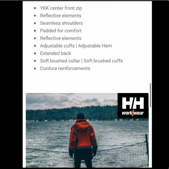 🔥HOST PIC🔥 HELLY HANSEN WORK JACKET - Picture 11 of 16